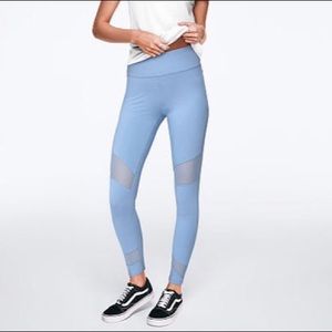 Vs Pink Mesh Pocket Leggings